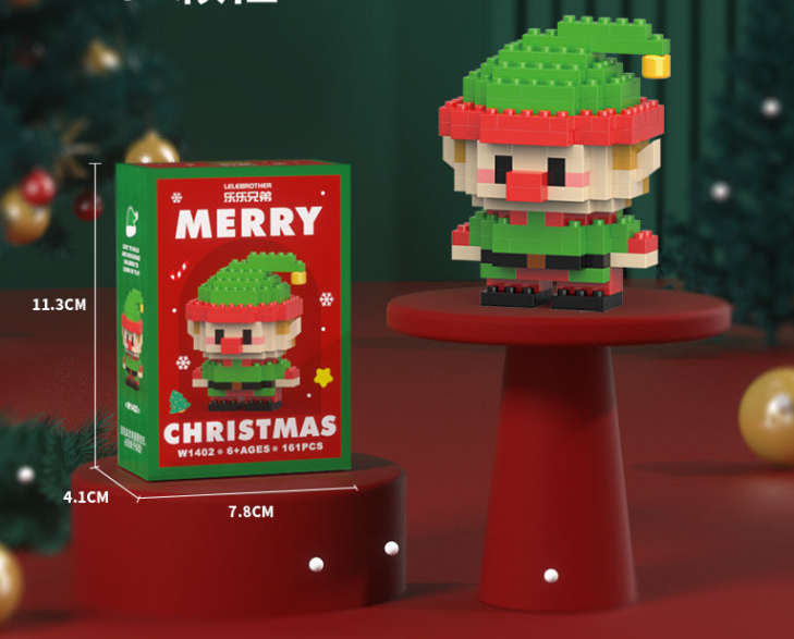 Christmas Themed Building Blocks