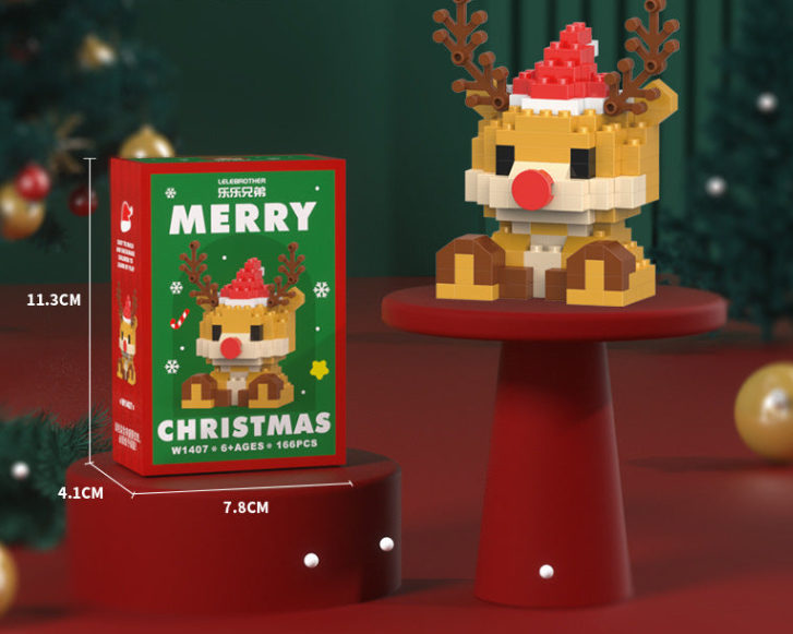 Christmas Themed Building Blocks