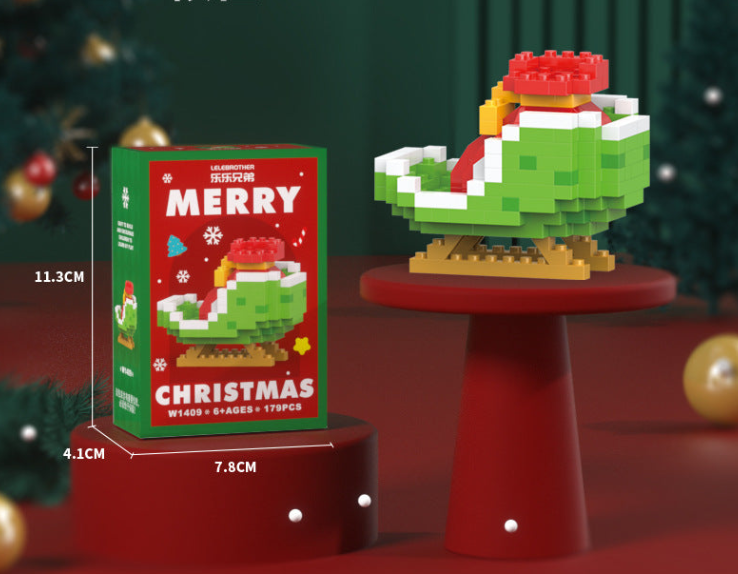 Christmas Themed Building Blocks