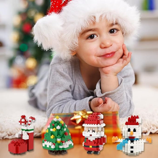 Christmas Themed Building Blocks