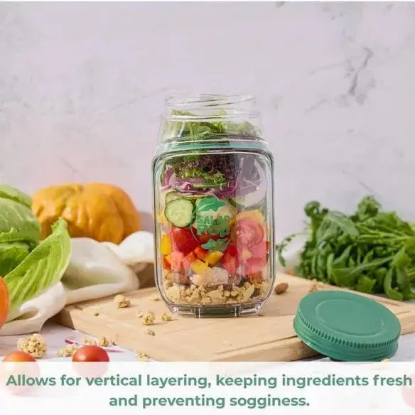 Portable salad container - Serenity eStore